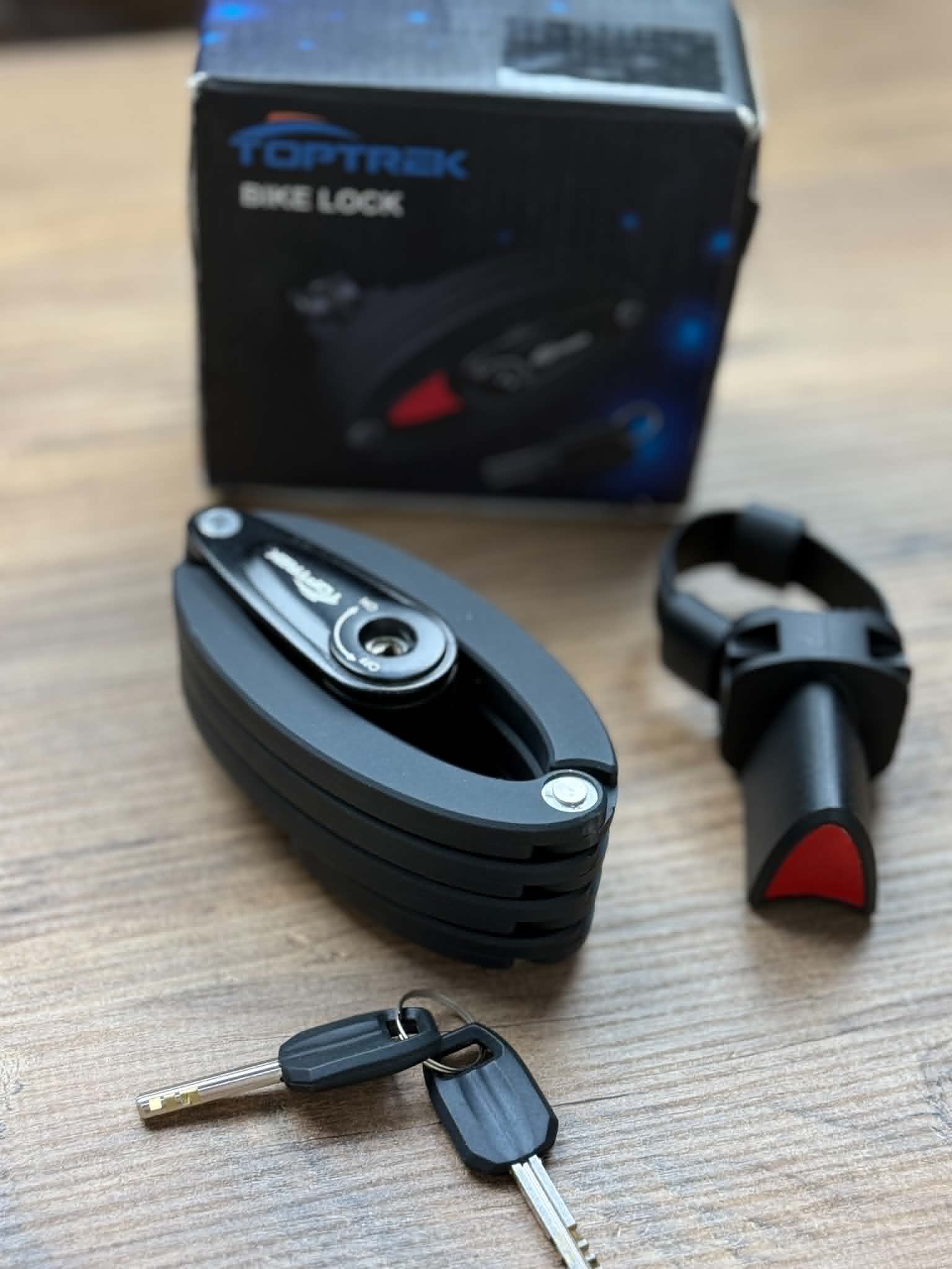 ველოსიპედის დასაკეცი საკეტი (Bike Lock)
